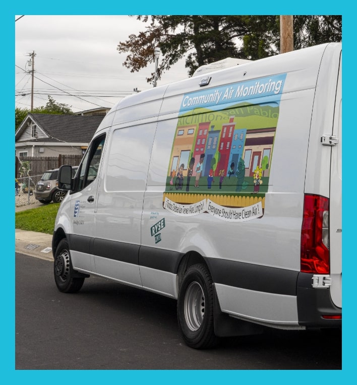 Community Air Monitoring van