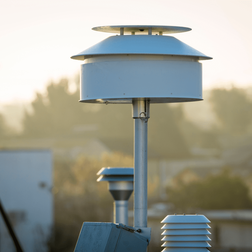 Close-up of a Bay Air Center