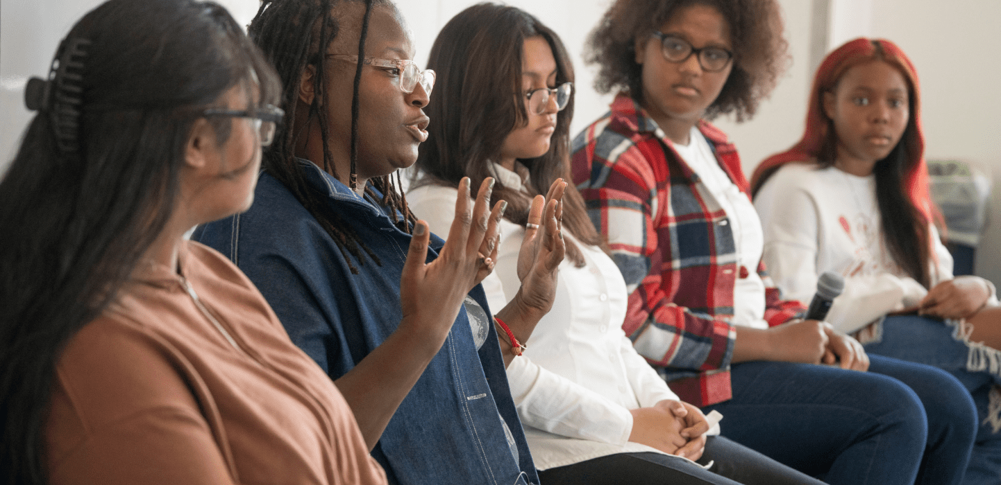 Female members of the Community Steering Committee