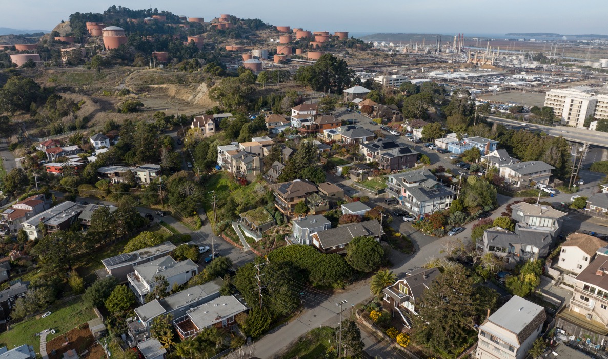 Aerial views of Richmond-North Richmond-San Pablo