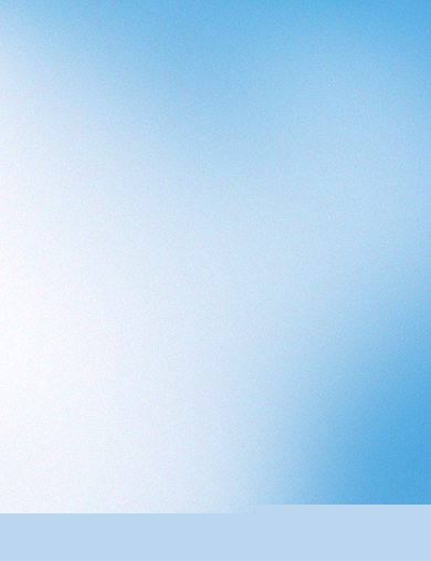 Sky blue background.