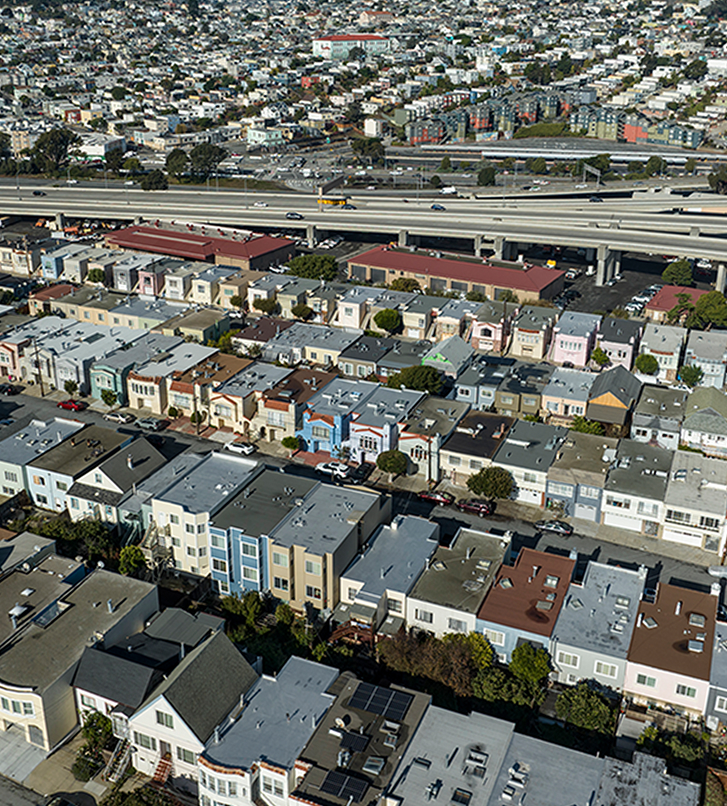 City streets
